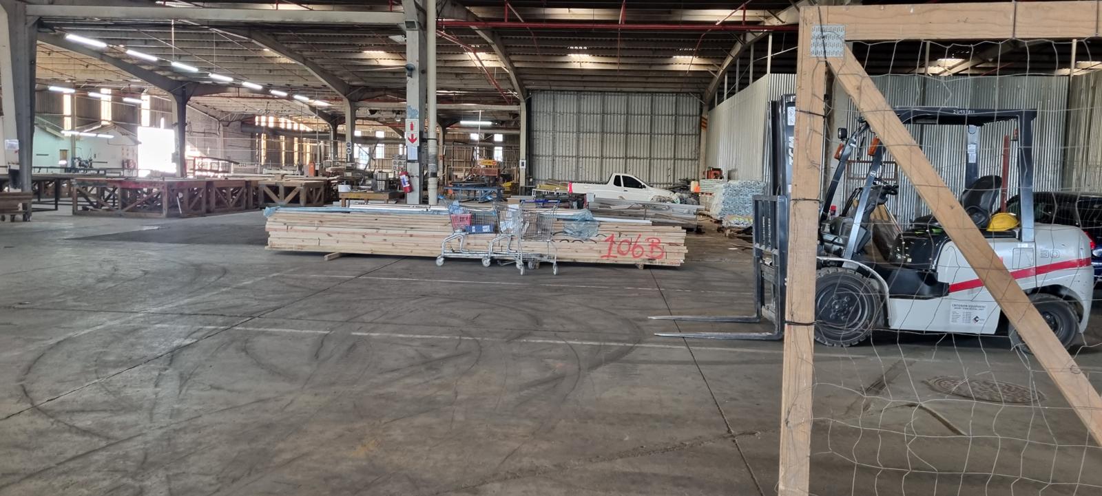 Inside a Truss Master roof truss factory