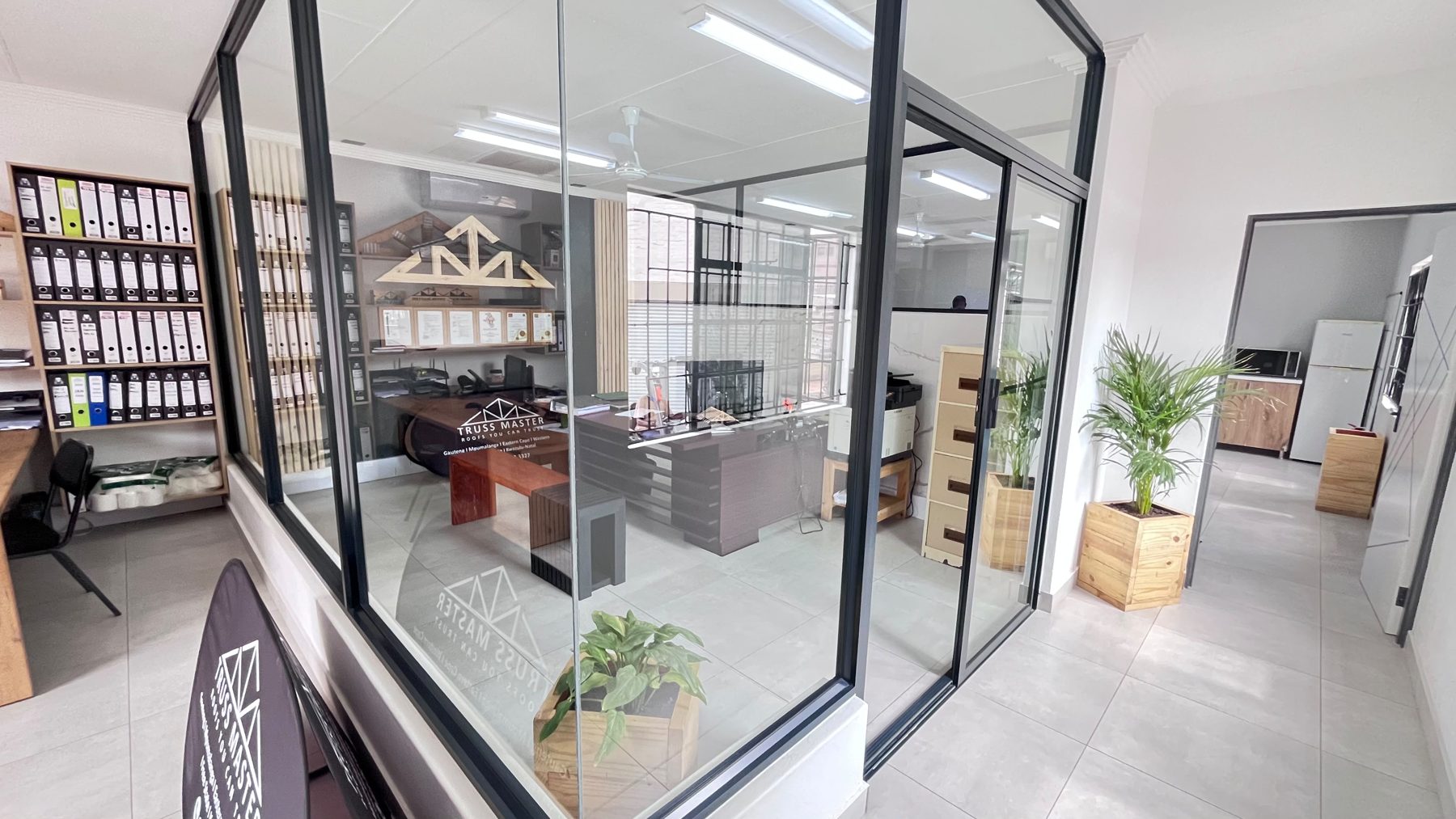 The Truss Master plant office in Mbombela, Mpumalanga